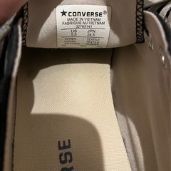 コンバース　スニーカー　24.5の画像