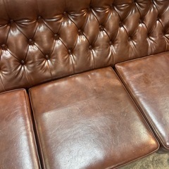 特価品！オールドカリモク3Pソファの画像