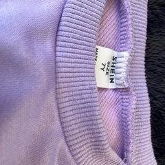 120サイズ❤︎パープル❤︎リボンの画像