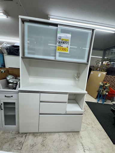 完売致しました　?LINE会員限定スペシャル価格?【食器棚】　27300円　27－299
