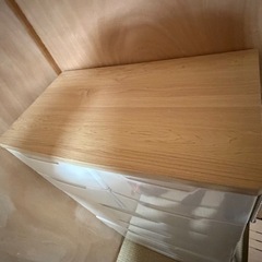 無料　白チェスト　アイリスオーヤマ　タンスの画像