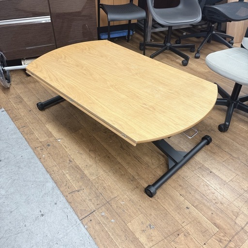 【?買取市場 柴田店】I653 ? 東馬 昇降バタフライテーブル ⭐ クリーニング済