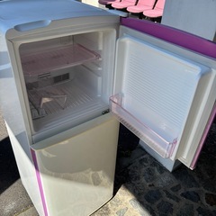 引取限定 格安 SHARP シャープ 冷凍 冷蔵庫 SJ-14V5-JR 2003年製 140L  の画像