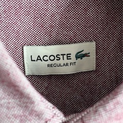 LACOSTE　ワンポイント長袖シャツの画像