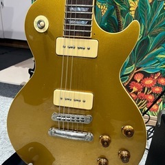 打ち合わせ中です。Burny レスポールタイプ写真は良いが やや傷ありの画像