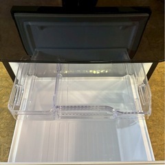 【6ヶ月保証】三菱電機 2ドア冷蔵庫 MR-P15D-B 2019年製 146L 右開きの画像