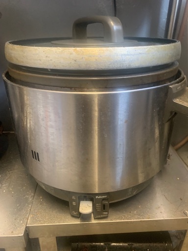 【美品】業務用ガス炊飯器２升炊き※都市ガス