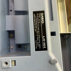 CASIO 電子ピアノ LK-101 キーボードの画像