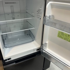 【美品/2022年製】シャープ 冷蔵庫 152L（SJ-D15J-H）どっちもドア の画像