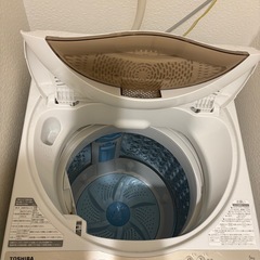 TOSHIBA　洗濯機　　　の画像
