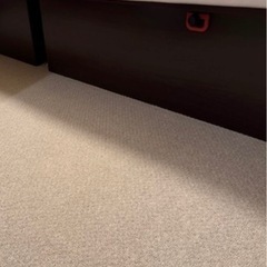 ニトリ　ダブルベッドフレームの画像