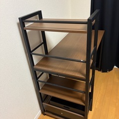 ダークブラウンラックの画像