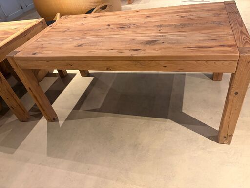 古材ダイニングテーブル 160cm｜美品・4台｜1台44,000円