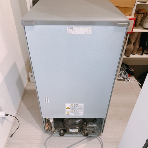 冷蔵庫 製氷機能付き 75L AQUA ノンフロン直冷式 AQR-8G 直冷式 【公式