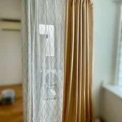 カーテン（ドレープとレース
）の画像