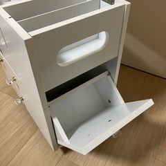 ドレッサー コスメワゴン コスメボックスの画像