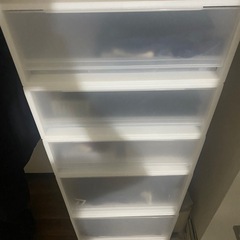 無印良品 muji ポリプロピレン クローゼットケース 小3個 大3個 セットの画像