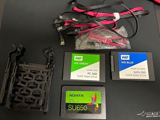 SSD &SATAケーブル　セット