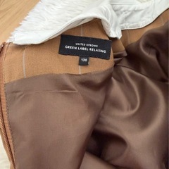 【GREEN LABEL RELAXING】 ワンピース 130 美品の画像