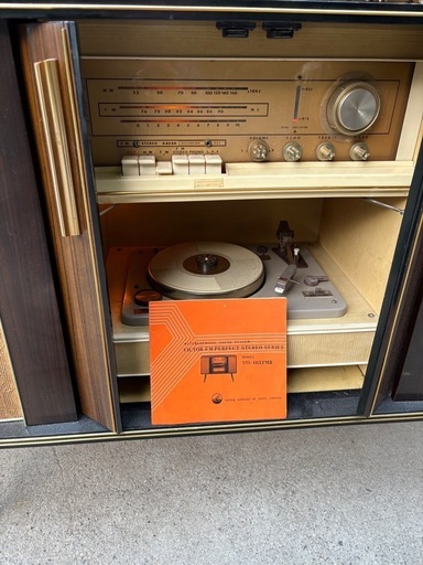 Victor 真空管ラジオ STL-661FMB レコードプレーヤー