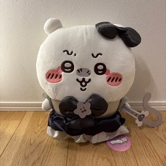 新品タグ付き　ちいかわ 超まじかるちいかわ 悪いバージョンだBIGぬいぐるみの画像