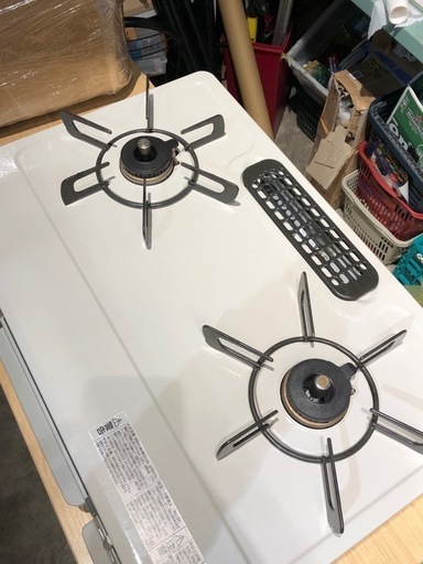 【美品✨】Rinnai 2口ガスコンロ　都市ガス用　リンナイ　2022年製　KG67BEL ガステーブル