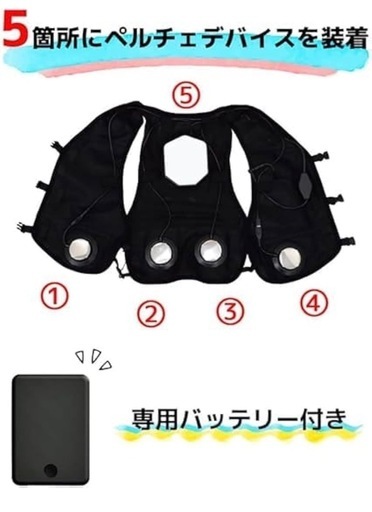 ペルチェ　冷暖房ベスト　新品未開封