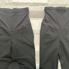 UNIQLO マタニティパンツ XS、Sサイズ2着　テーパードパンツの画像