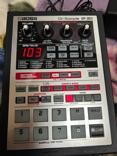 BOSS Dr.Sample SP-303 サンプラー本体＆…