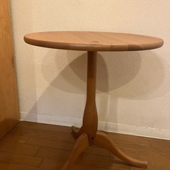 IKEA コーヒーテーブル　直径50センチの画像