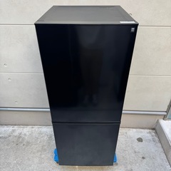 🉐260⭐️2024.23年製★ニトリ　冷蔵庫　洗濯機　黒　ブラック　一人暮らしの画像