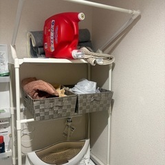 洗濯機棚の画像