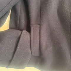 クリア❤︎ビットボタン？ファー付きショートダッフルコート❤︎ネイビーMの画像