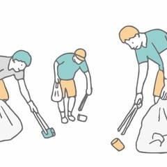ゴミ拾いボランティア🗑️