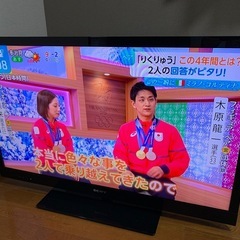 40インチ【SONY BRAVIA】液晶テレビの画像