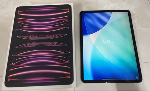 iPad Pro 11インチ（第4世代）256GB スペースグレイ　箱あり　おまけカバー2つ付き