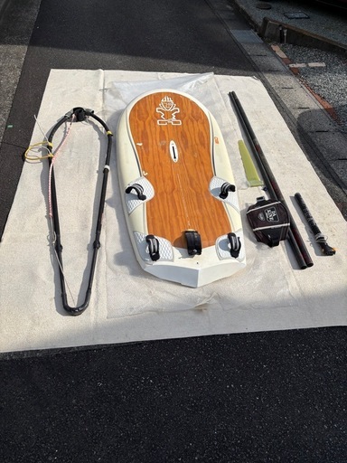 Starboard フォーミュラ 160L ボード＋カーボンマスト（FIBER SPAR 490/26/29）＋カーボンブーム（182㎝-242㎝ 100％ALL CARBON）ほか