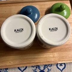 カルディ　猫　キャニスターの画像