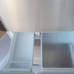 C060 送料設置無料　Panasonic　自動製氷機能付き　大型冷蔵庫　411Lの画像