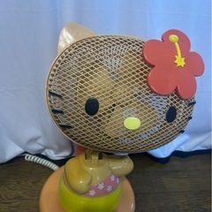 キティちゃん扇風機の画像