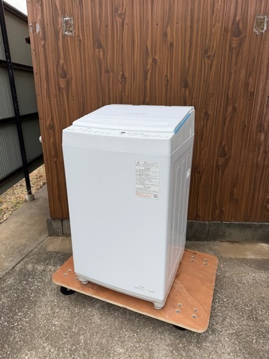 【展示品】TOSHIBA/東芝■全自動洗濯機■洗濯容量7.0kg■抗菌ウルトラファインバブル■ZABOON/2025年製/AW-7DH