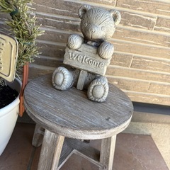 ローズマリー　置物　ガーデニング　アンティークの画像