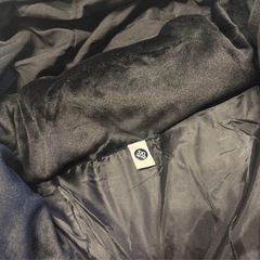 3XL 黒 冬服 コートロング 中綿 厚手 男女兼用 アウトドア ジャケット おおきいサイズの画像