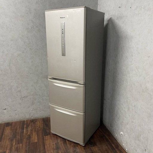 ww6/45 Panasonic パナソニック NR-C37EM-N ノンフロン冷凍冷蔵庫 365L 3ドア 2016年製 中古 家電