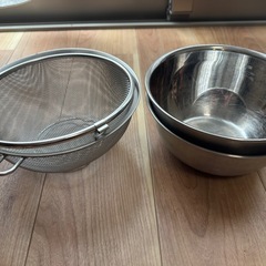ボウル、ざるの画像