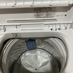 パナソニック5キロ洗濯機の画像