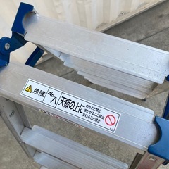 K4◇アルインコ◇はしご兼用脚立◇6尺 6段◇アルミ◇踏ざん幅広◇MXA-180WGの画像