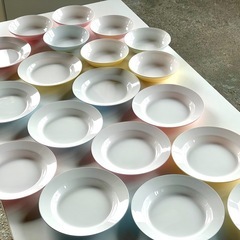 お皿セット　小皿7枚 平皿12枚の画像