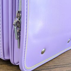 【ランドセル専門店のランドセル】早い者勝ち🎒展示のみ使用◎男女兼用の紫色のランドセル２万円台の画像