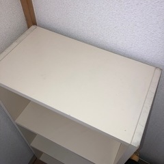 トリコカラー　赤青白　カラーボックス　90×45cm 奥行き30cmの画像